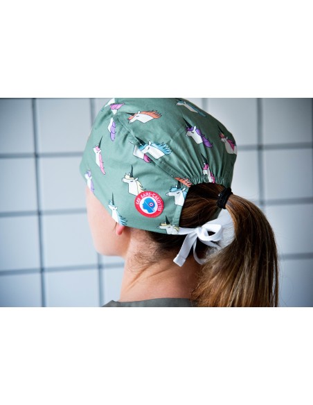 Calot classique Licornes kaki - Les Sans-calottes