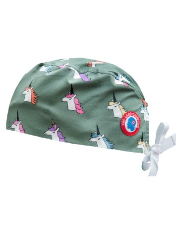 Calot classique Licornes kaki - Les Sans-calottes