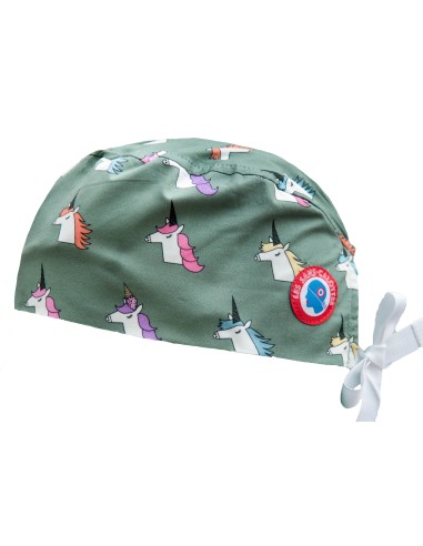 Calot classique Licornes kaki - Les Sans-calottes
