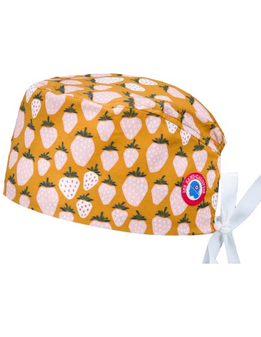 Calot classique fraise des bois ocre - Les Sans-calottes