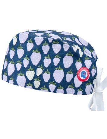 Calot classique fraise des bois bleu - Les Sans-calottes