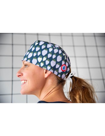 Calot classique fraise des bois bleu - Les Sans-calottes 2