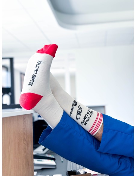 Chaussettes Keep calm i'm a Dentist - Les Sans-calottes
