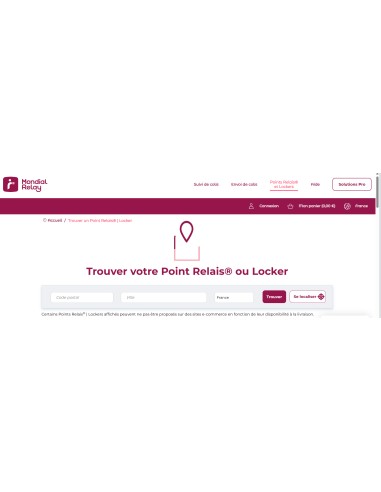 Frais de port : Expédition de votre colis dans un point relais Mond...