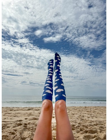 Chaussettes de contention NUAGES - Les Sans-calottes