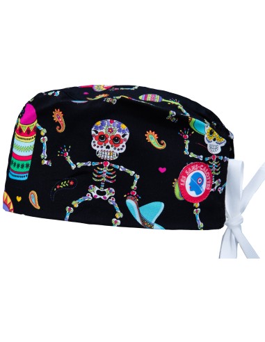 Calot classique Dia de los Muertos - Les Sans-calottes