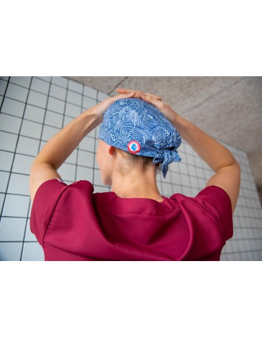 Calot couvrant Taapuna bleu marine - Les Sans-calottes
