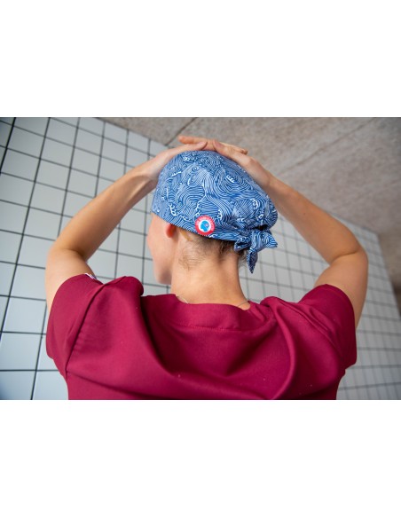Calot couvrant Taapuna bleu marine - Les Sans-calottes