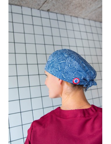 Calot couvrant Taapuna bleu marine - Les Sans-calottes