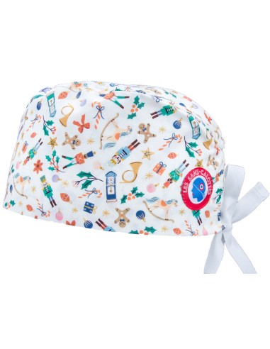 Calot classique Oncle Drosselmeyer, blanc