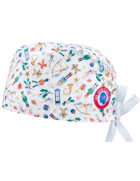 Calot classique Oncle Drosselmeyer, blanc