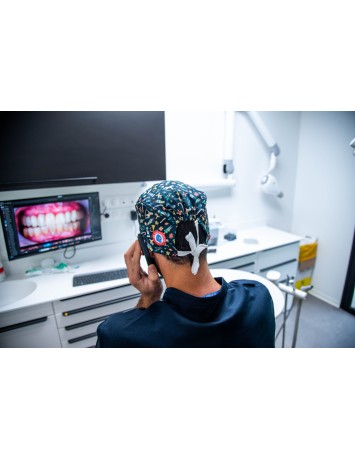 Calot classique Oncle Drosselmeyer, bleu marine 2