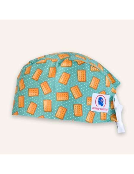 Calot classique Petit-beurre vert - Les Sans-calottes