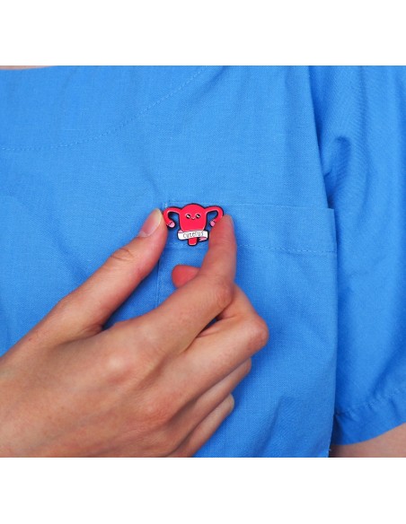 Pin's Utérus - Les Sans-calottes