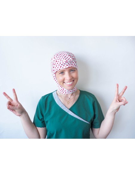 Cagoule Coeur-coeur - Les Sans-calottes