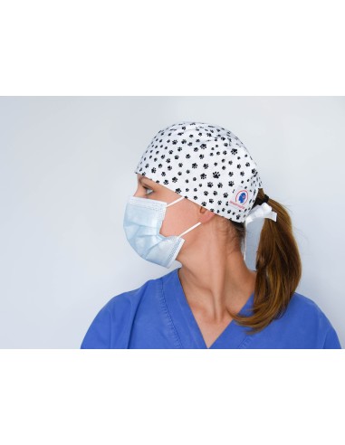 Calot classique Les Papattes blanc - Les Sans-calottes