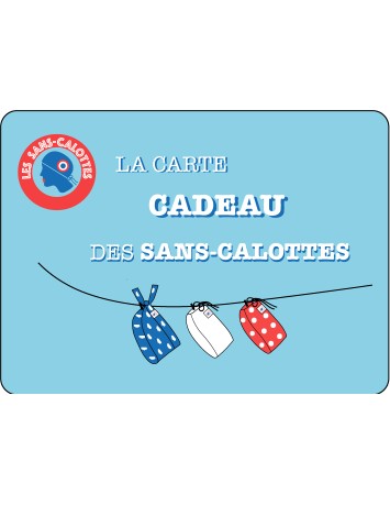 Carte cadeau - Les Sans-calottes
