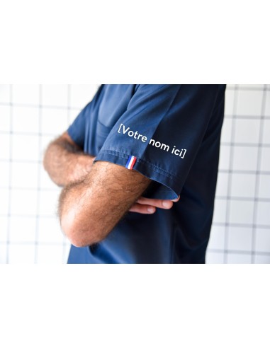 Broderie de votre nom sur la manche gauche - Les Sans-calottes